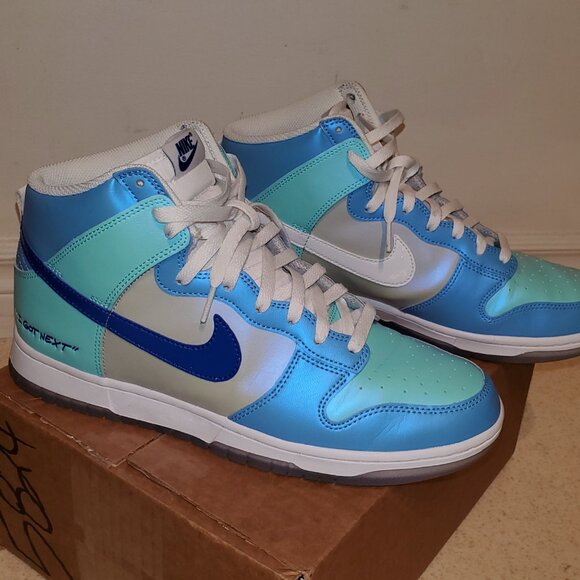 Nike Jordan Sneakers Dunk High Uni Blue "I Got Next" Collectors SE -Size 11 MINT - Picture 3 of 10